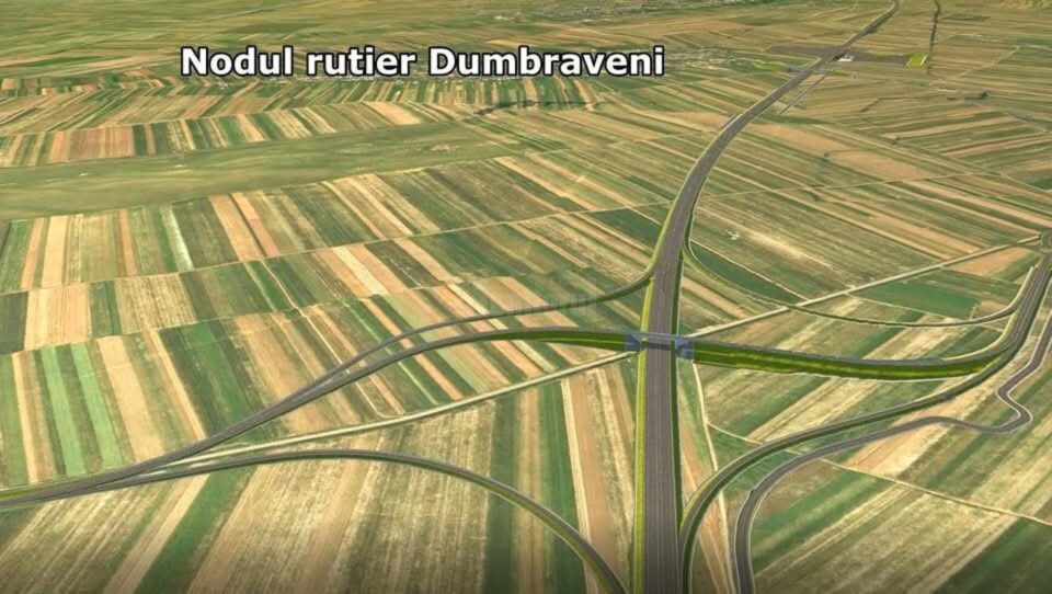 Tronsonul Roșcani – Suceava, cu o lungime de 29 km