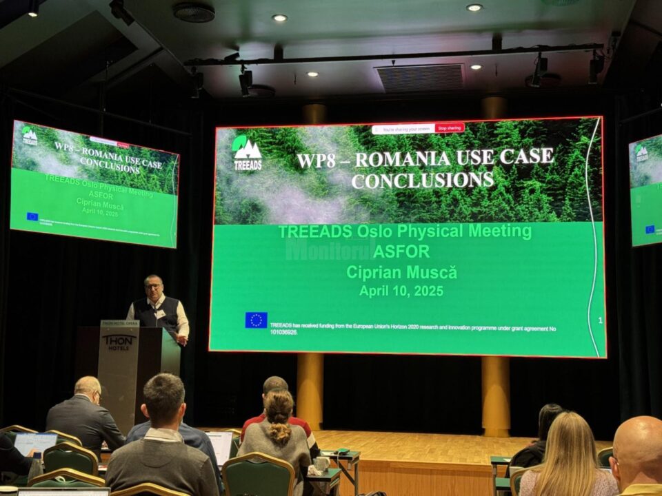 România – studiu de caz de bună practică în prevenirea incendiilor forestiere, prezentat la Oslo în cadrul TREEADS General Assembly