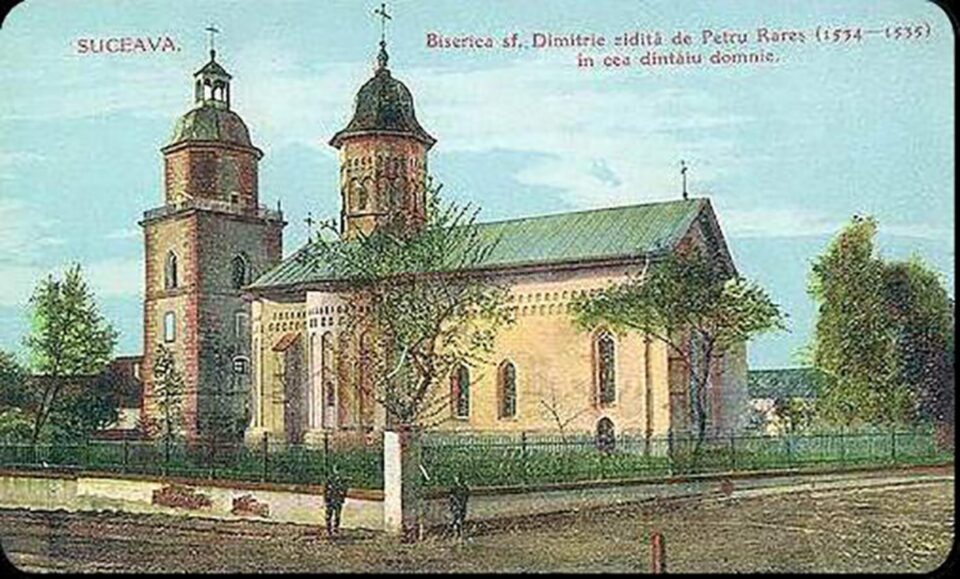 Presa veche 5 aprilie cu foto BISERICA SF. DUMITRU