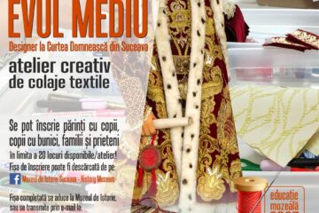 Atelier creativ de colaje textile, la Muzeul de Istorie