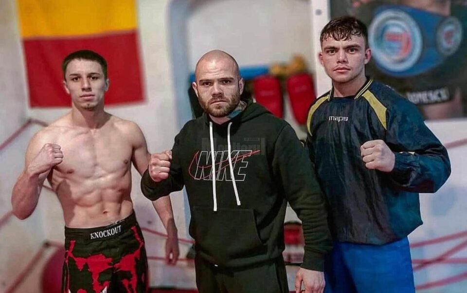 Antrenorul Ovidiu Mironescu incadrat de Mihai Rusu si Bogdan Floristean
