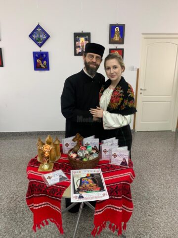 Preotul Festilă și Sabina Holotă