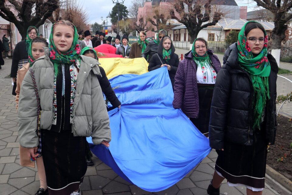 Procesiunea de Florii, organizată de Protopopiatul Fălticeni cu sprijinul parohiilor locale și al autorităților
