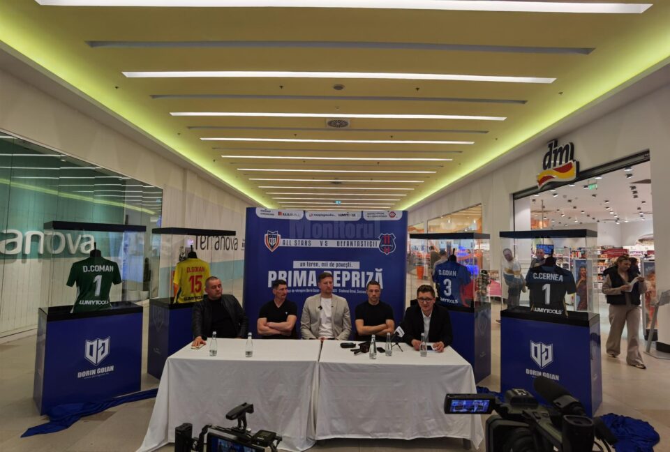 Galeria Prima Repriză, cu o colecție unică de tricouri din cariera lui Goian