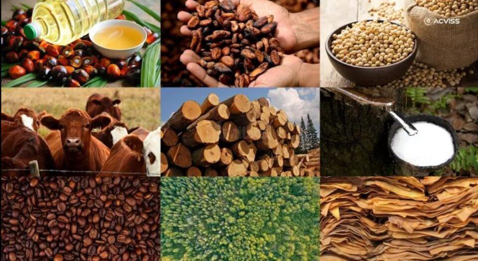 Produsele afectate de masurile EUDR adoptate de UE