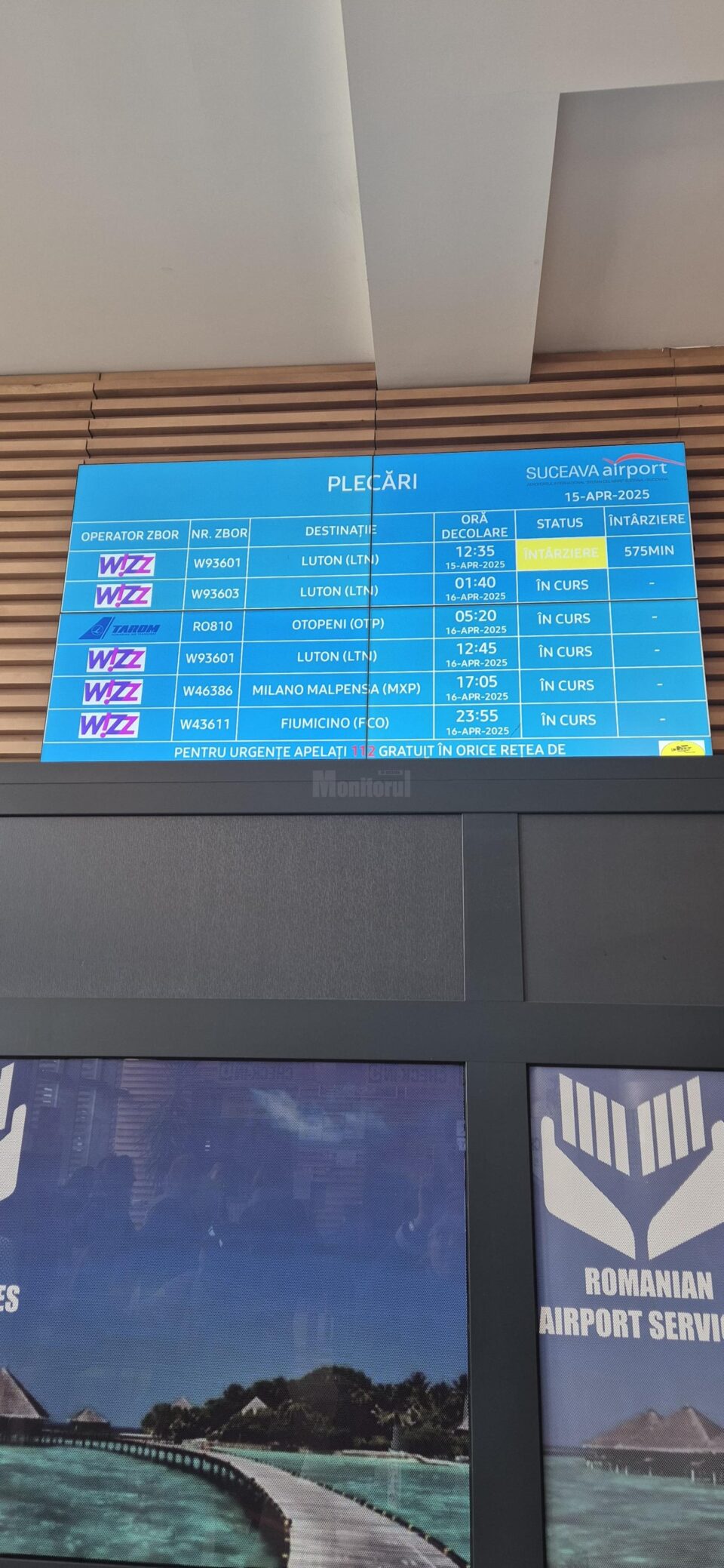 180 de pasageri au fost nevoiți să aștepte 10 ore în aeroportul Suceava după o defectiune la aeronava care trebuia să opereze zborul Suceava - Londra