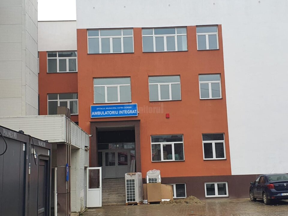 Noul ambulatoriu integrat al Spitalului Municipal Vatra Dornei va fi dat în folosință luna viitoare Noul ambulatoriu integrat al Spitalului Municipal Vatra Dornei va fi dat în folosință luna viitoare