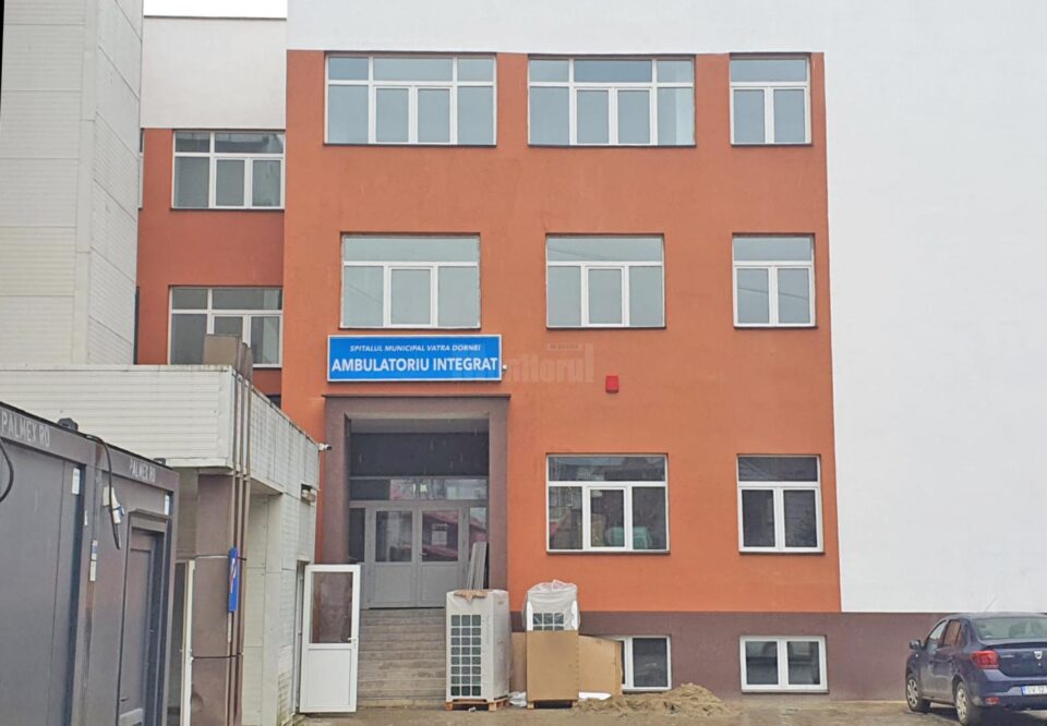 Noul ambulatoriu integrat al Spitalului Municipal Vatra Dornei va fi dat în folosință luna viitoare Noul ambulatoriu integrat al Spitalului Municipal Vatra Dornei va fi dat în folosință luna viitoare
