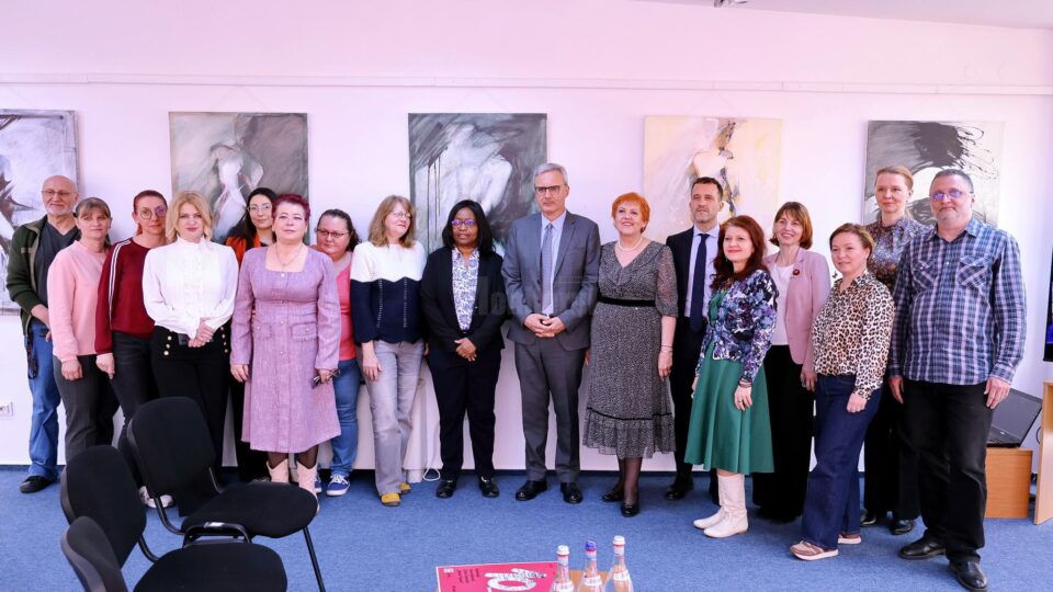 Teatrul sucevean ”Matei Vișniec”, vizitat de Ambasadorul Franței în România