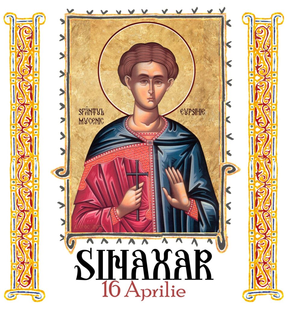 Sinaxar 16 aprilie 2025