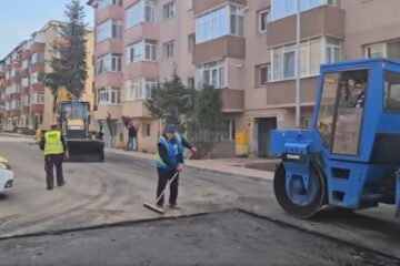 Lucrări de reabilitare pe strada Păcii