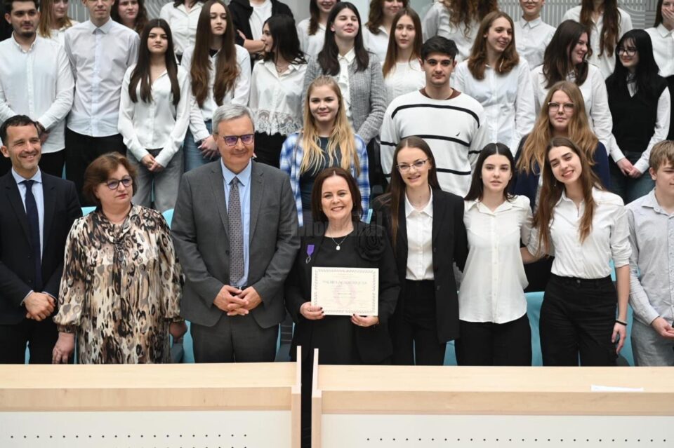 Ceremonia de la Colegiul ”Petru Rareș”
