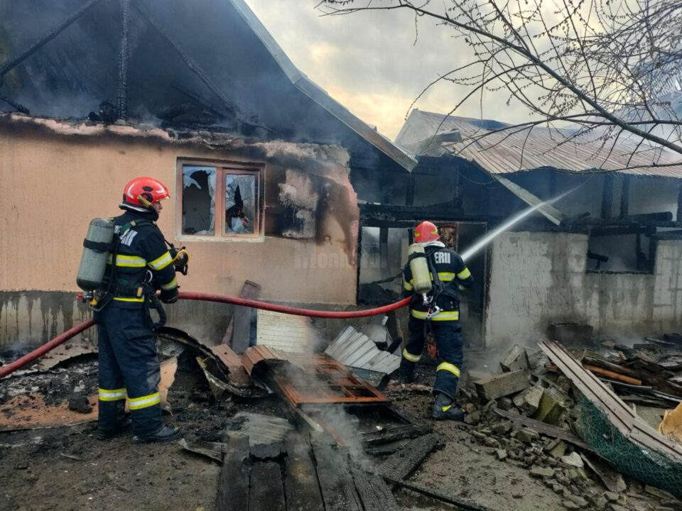 Incendiul din comuna Preutești