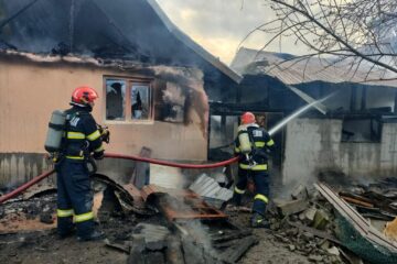 Incendiul din comuna Preutești