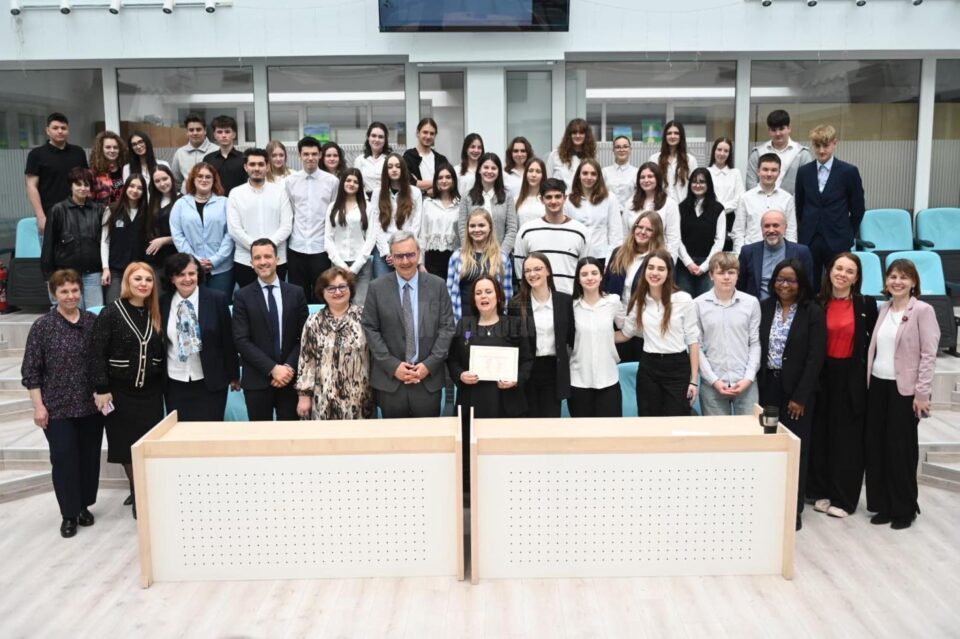 Ceremonia de la Colegiul ”Petru Rareș”