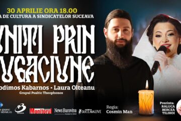 Concertul de muzică psaltică „Uniți prin rugăciune”, în ultima zi din aprilie, pe scena suceveană