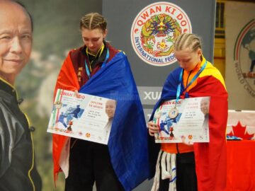 8 medalii la Campionatul Mondial de Qwan Ki Do din Italia