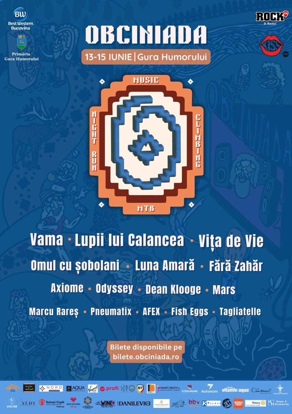 Prima ediție a festivalului Obciniada de la Gura Humoului va avea loc în perioada 13 - 15 iunie 2025 Prima ediție a festivalului Obciniada de la Gura Humoului va avea loc în perioada 13 - 15 iunie 2025