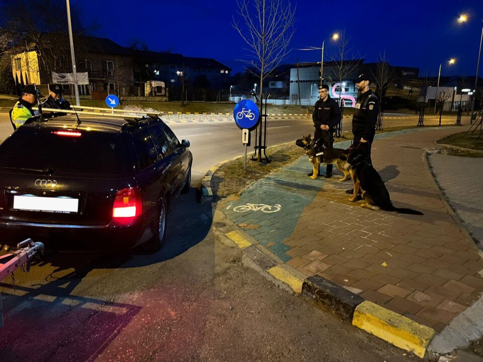 Razie a poliției în a doua zi de Paște