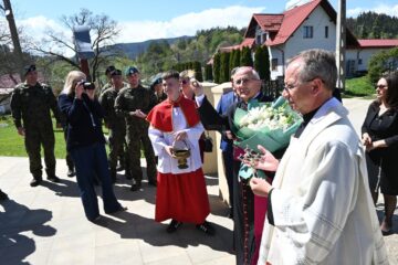 Împărțirea cu oul sfințit, o tradiție veche poloneză care și-a consumat un nou episod anul acesta
