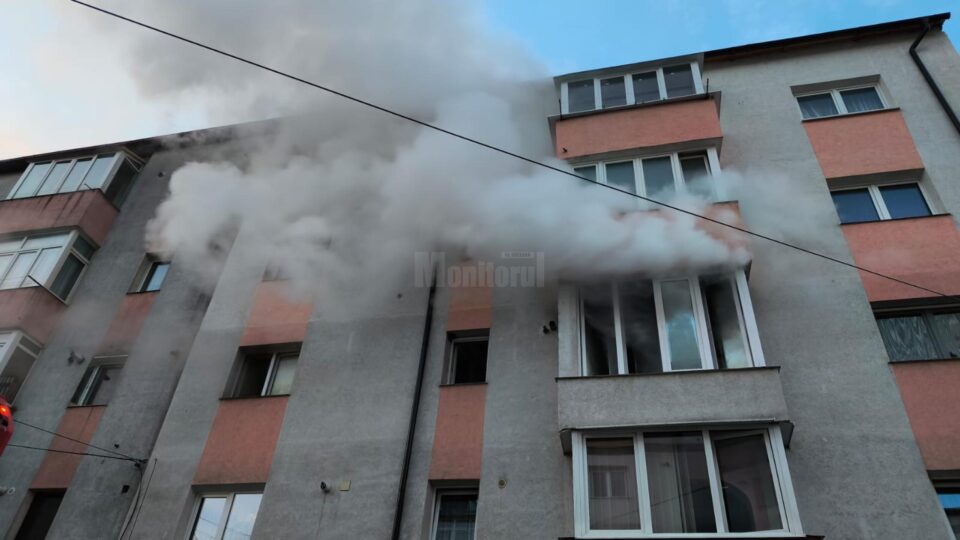 Incendiu în Rădăuți în prima zi de Paști