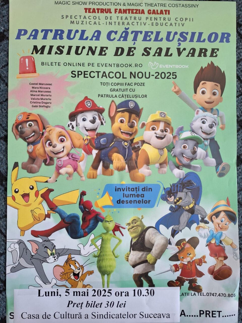„Patrula cățelușilor - misiune de salvare”