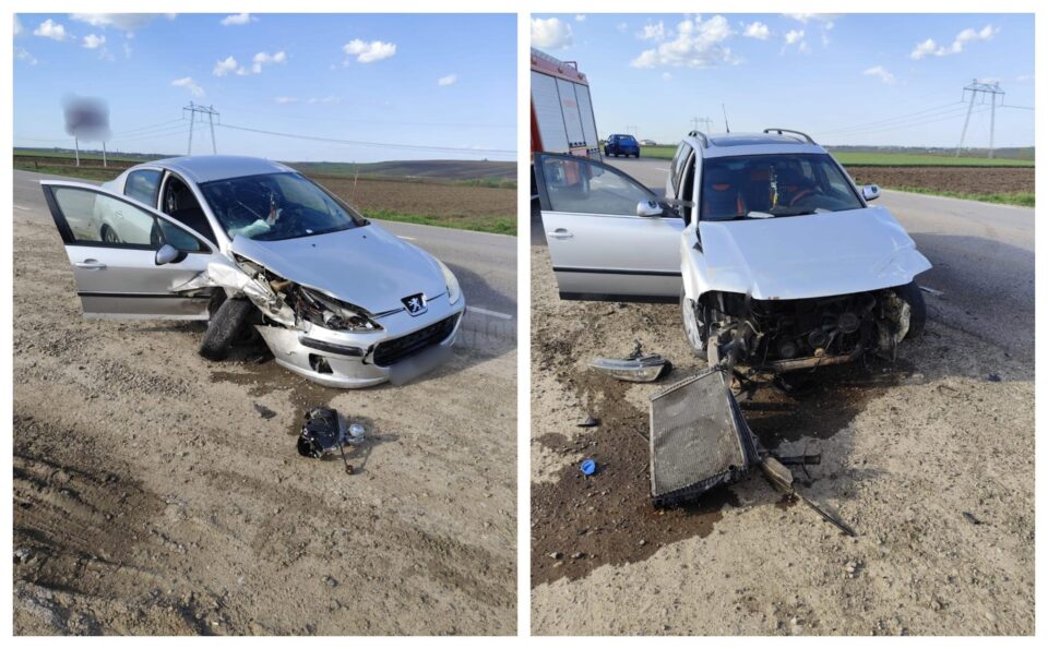 Două femei rănite după ce un șofer nu s-a asigurat la intrarea pe E 85