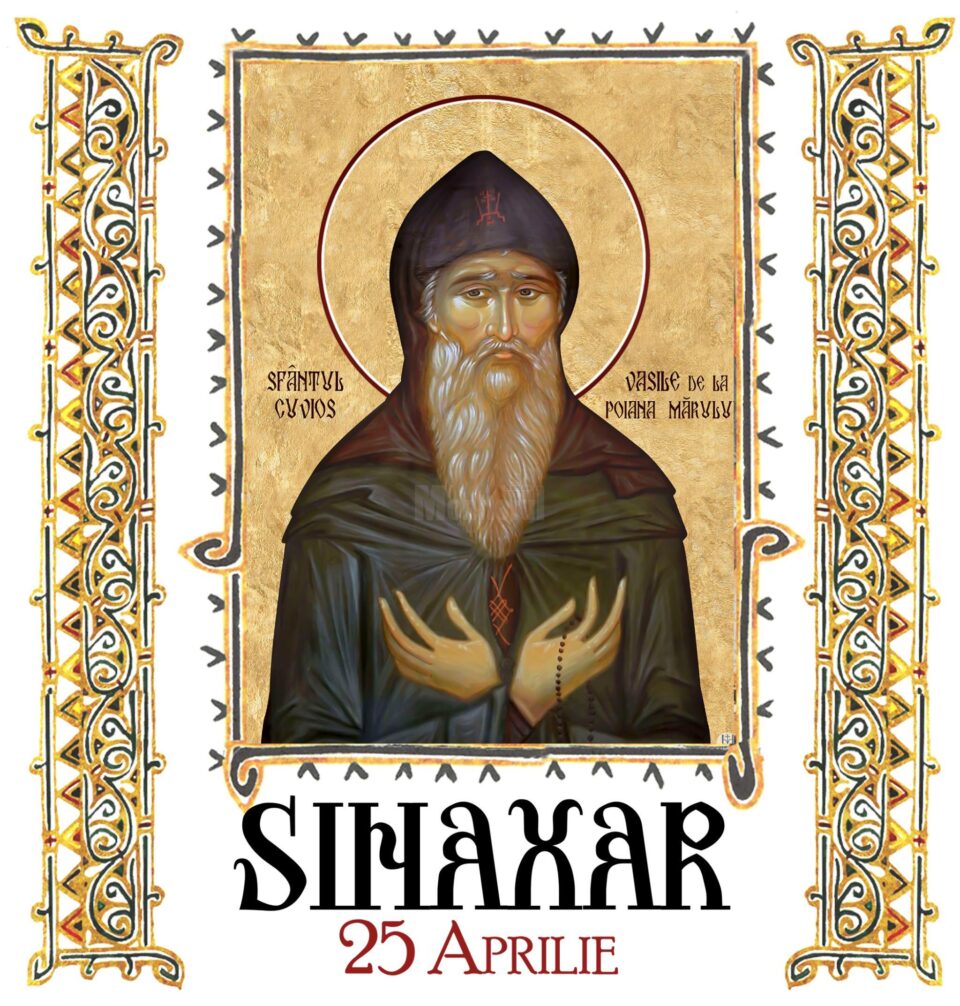 Sinaxar 25 aprilie 2025