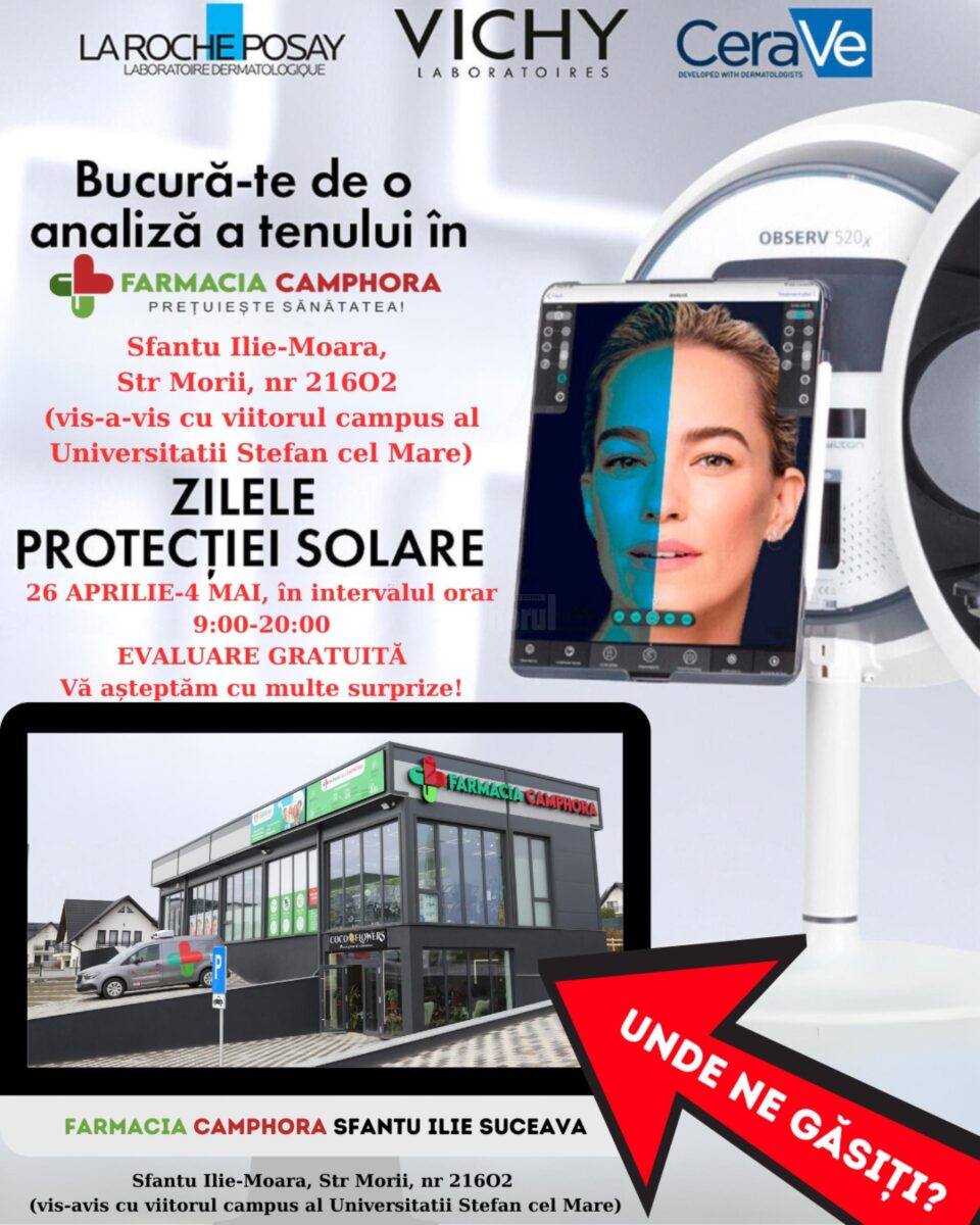 Campanie Gratuită Dermoanaliză Farmacia Camphora x L’Oreal România