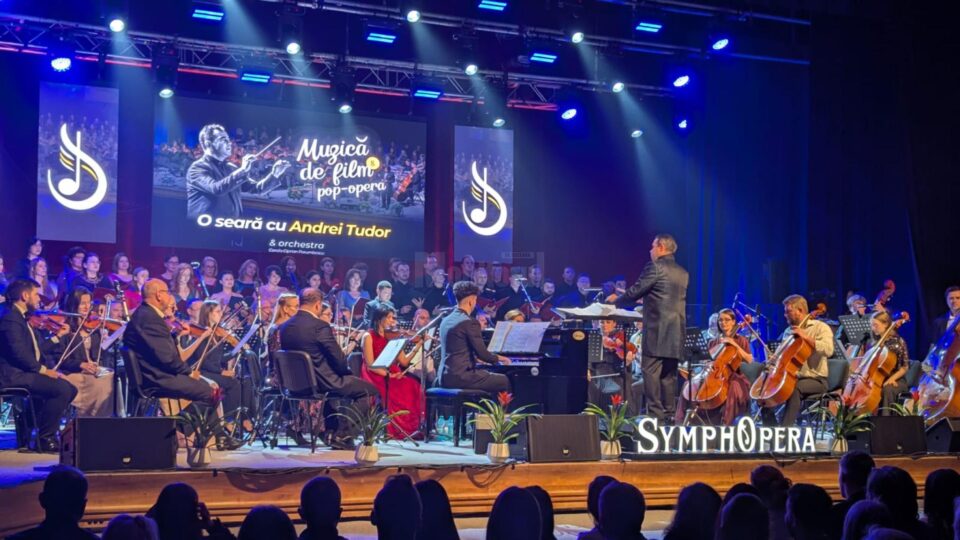 Muzică de film și pop-opera, pe scena suceveană, cu orchestra dirijată de Andrei Tudor