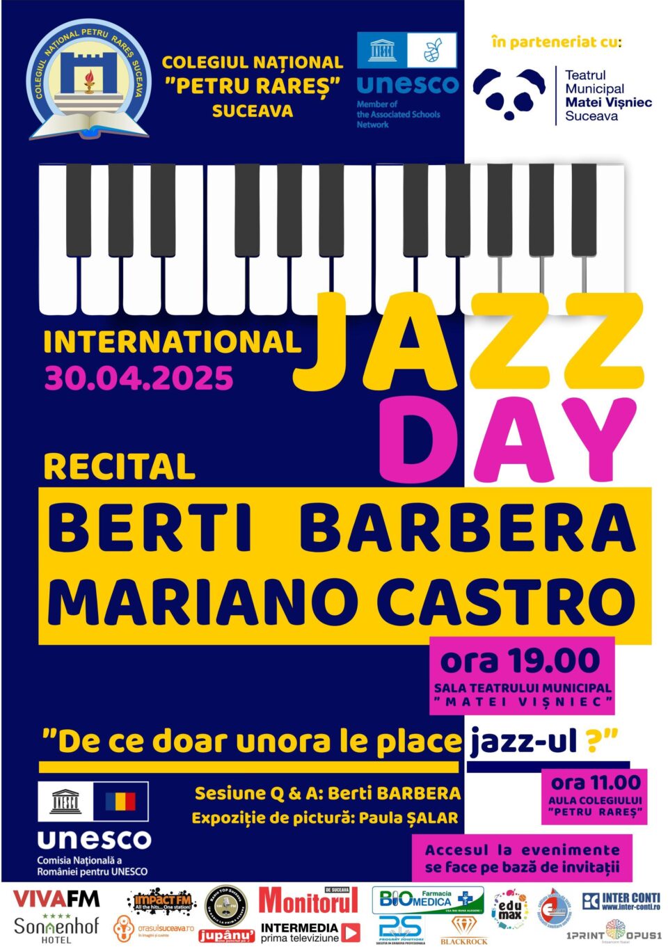 Ziua internațională a jazzului, la Suceava