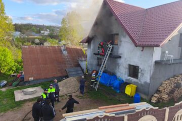 Incendiu într-o gospodărie din Sf. Ilie