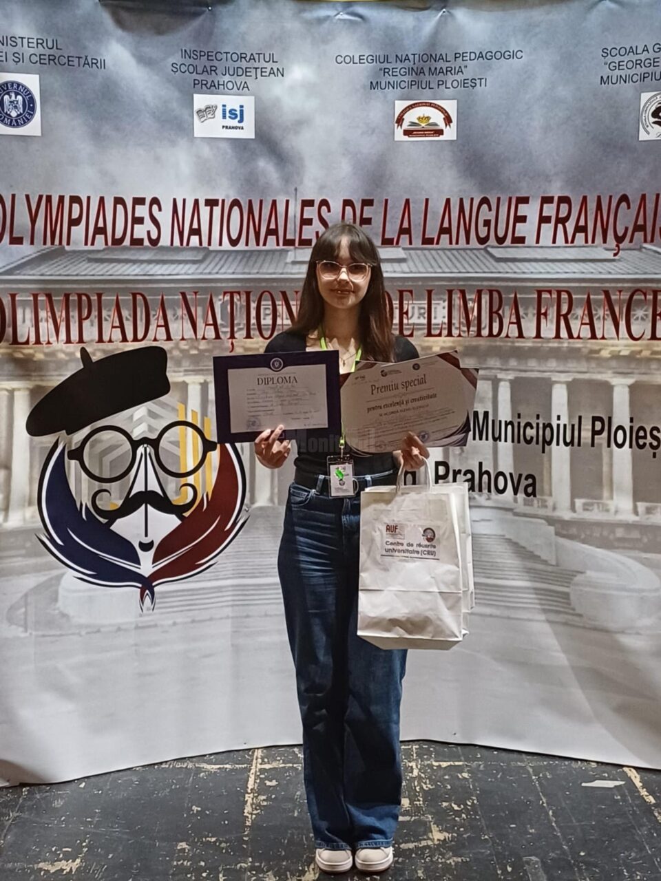 Eleva Raluca Ioana Carp s-a întors cu două premii