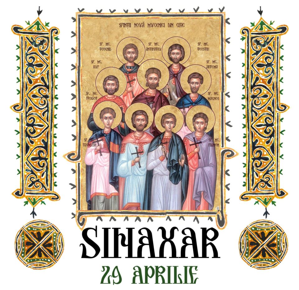 Sinaxar 29 aprilie 2025