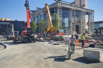 Lucrările de extindere de la Iulius Mall continuă pină în luna iunie inclusiv