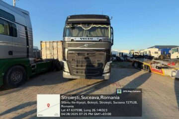 Tir confiscat pentru transport de deșeuri fără acte de proveniență și de destinație