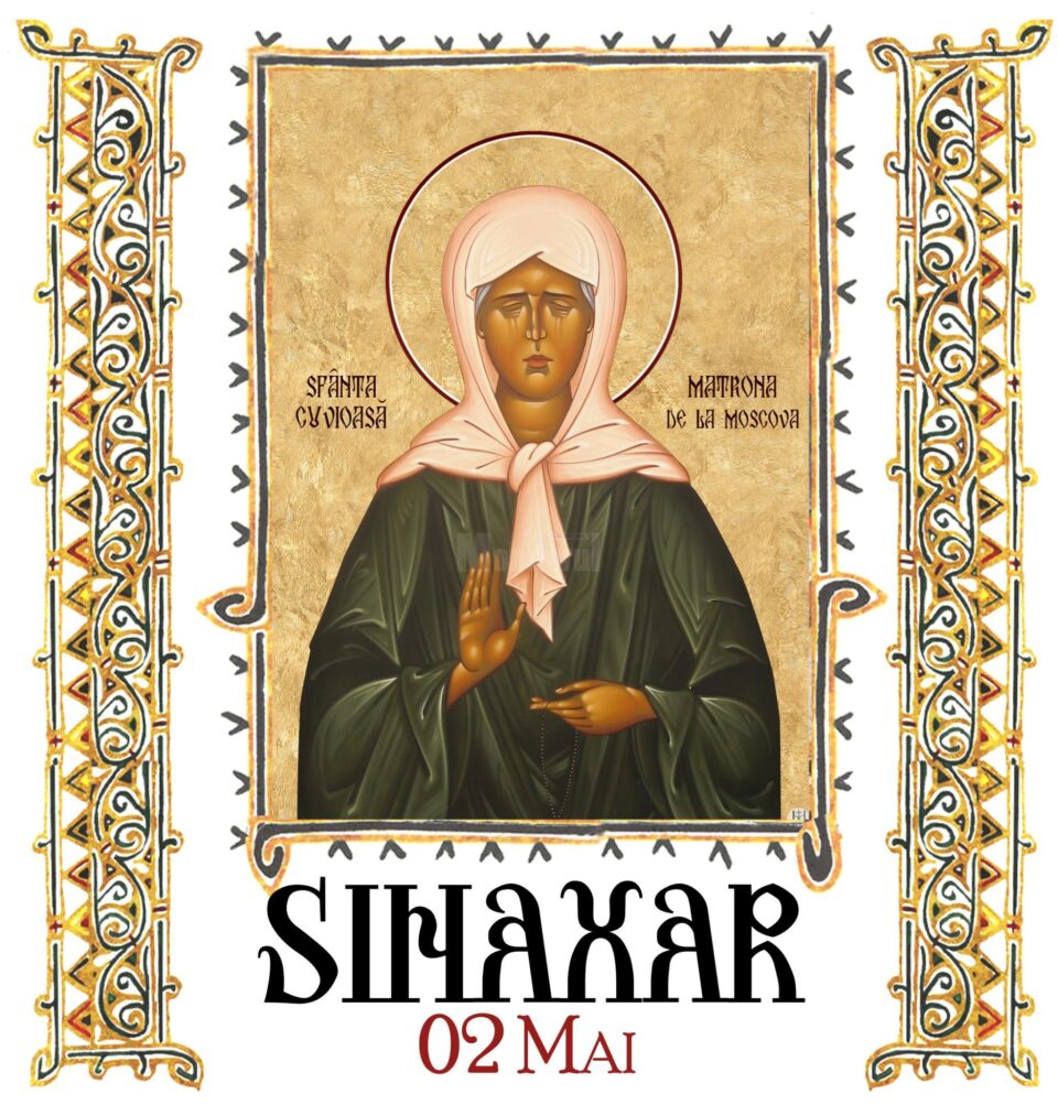 Sinaxar 2 mai 2025