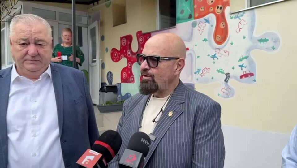 Cristian Popescu Piedone a votat la Fălticeni, împreună cu senatorul PSD Ioan Stan și primarul Cătălin Coman