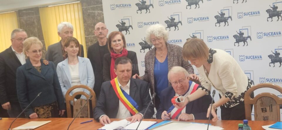 Noua „Carte de Înfrățire” între orașele Suceava și Laval, semnată la 15 ani de parteneriat 3