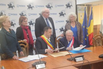 Noua „Carte de Înfrățire” între orașele Suceava și Laval, semnată la 15 ani de parteneriat