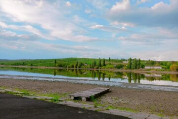 Secarea iazului Somuz le pune probleme canotorilor suceveni