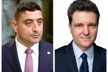 George Simion și Nicușor Dan