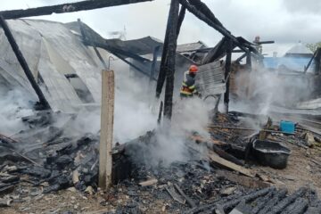 Un incendiu a cuprins o gospodărie din satul Costișa