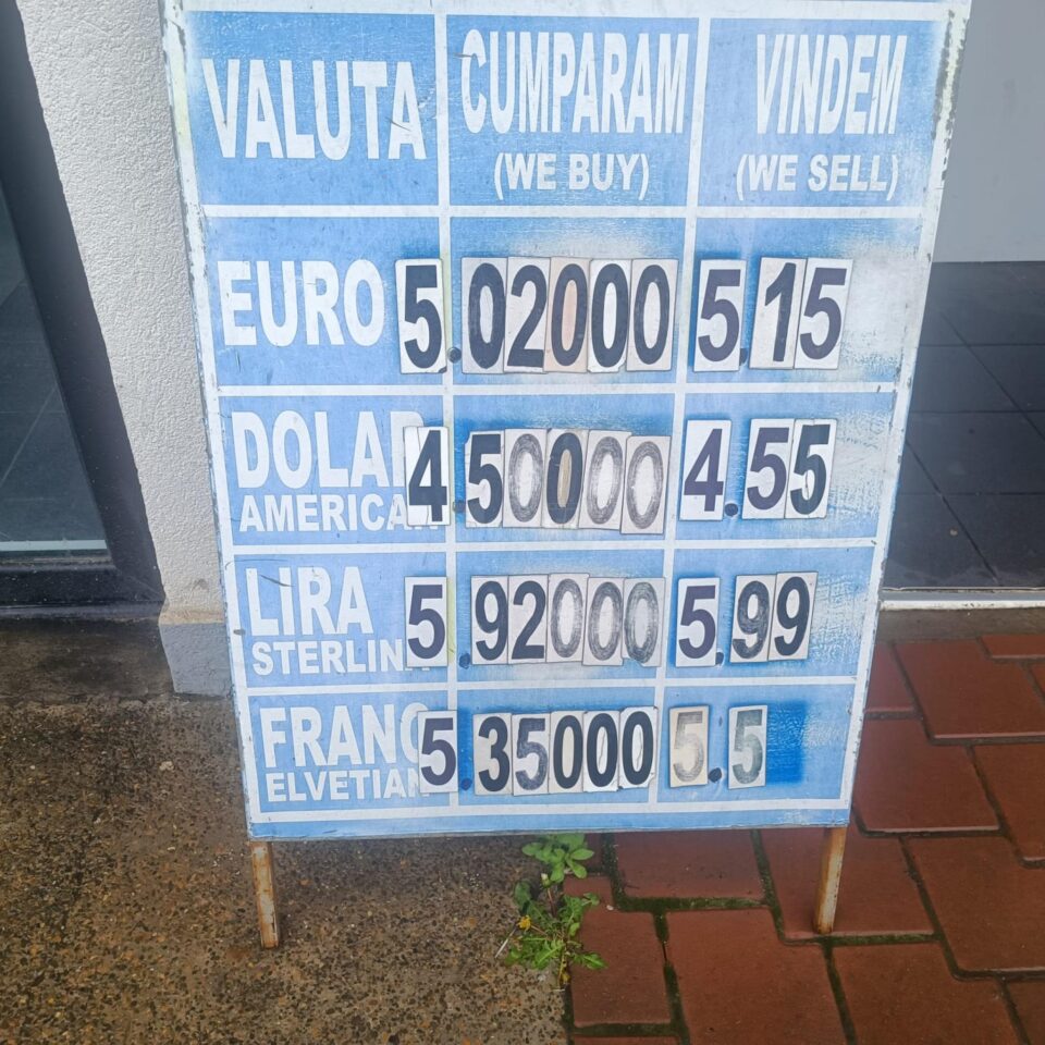 Miercuri, un euro se putea cumpăra cu 5,15 lei
