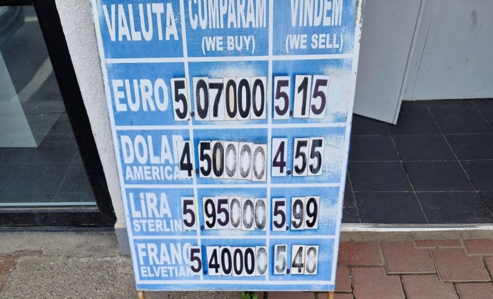 Leul continuă devalorizarea, iar economiștii anunță ”asteroidul financiar”