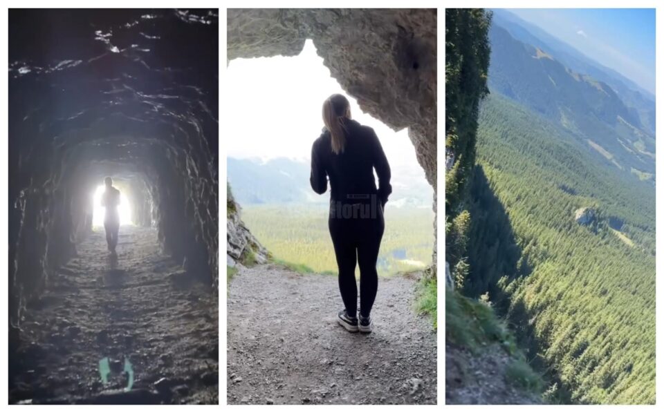 „Mina Rarău”, tunelul săpat de austrieci în urmă cu peste 100 de ani, ascuns în inima muntelui