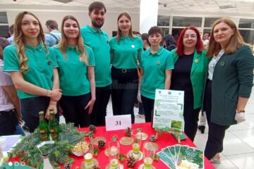 Echipa câștigătoare a concursului cu produsul Sylvan Green Beer