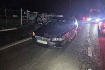 Mașinile implicate în accident