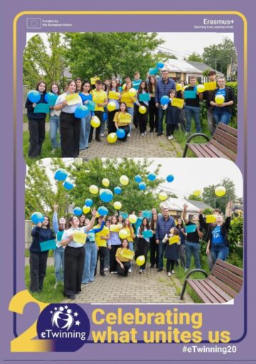 Liceul Tehnologic „Iorgu Vârnav Liteanu” din Liteni a celebrat Ziua Europei și 20 de ani de eTwinning
