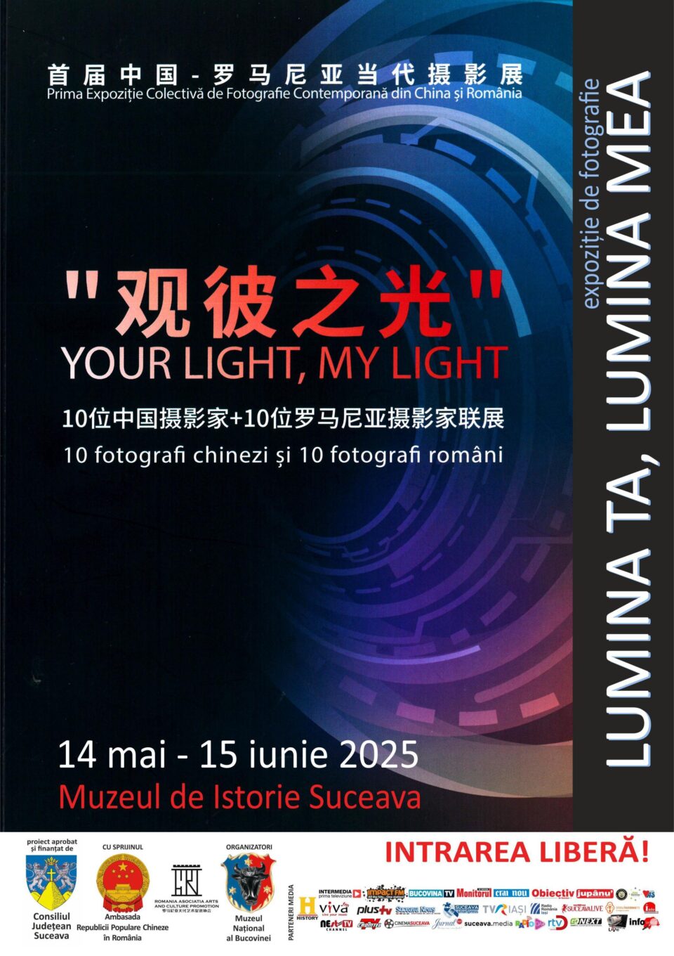 „Lumina ta, Lumina mea”, expoziție contemporană de fotografie din China și România, la Muzeul de Istorie